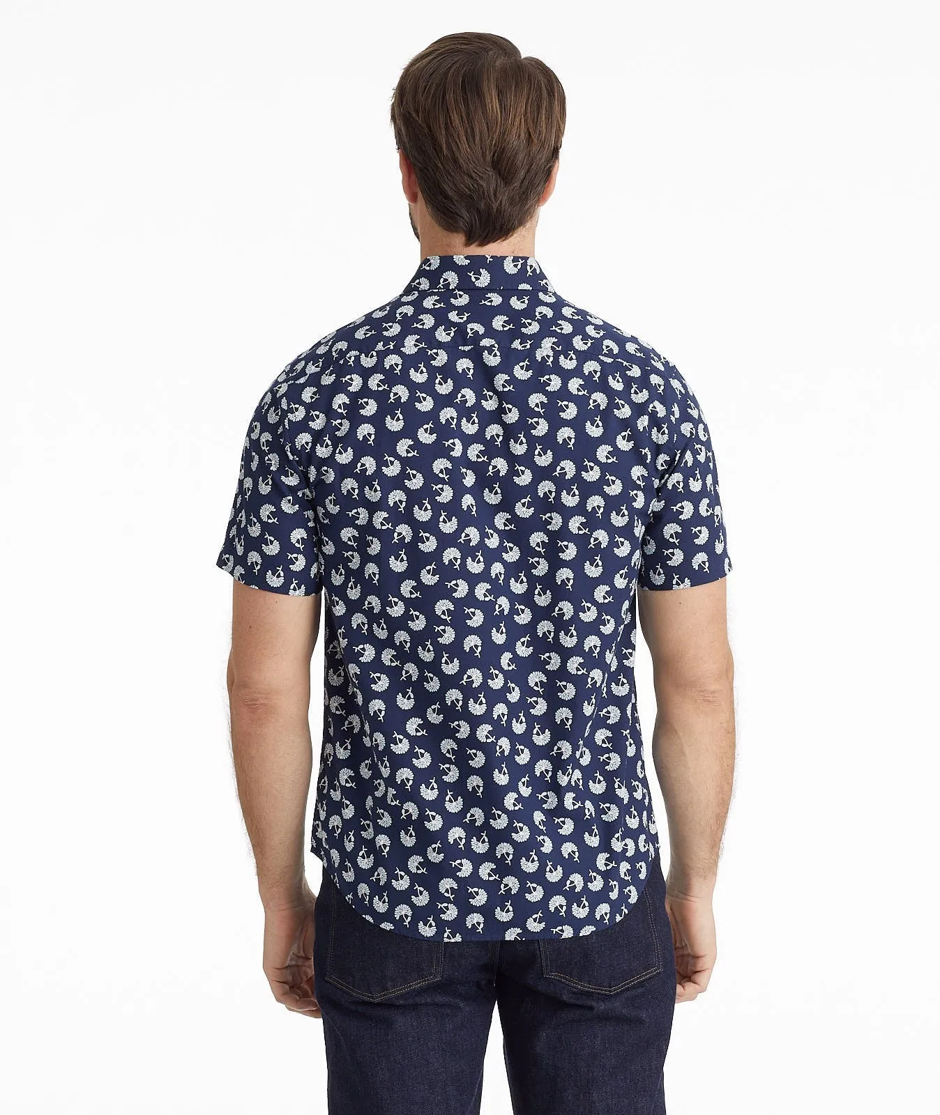 Classic Cotton Short-Sleeve Pinon Shirt