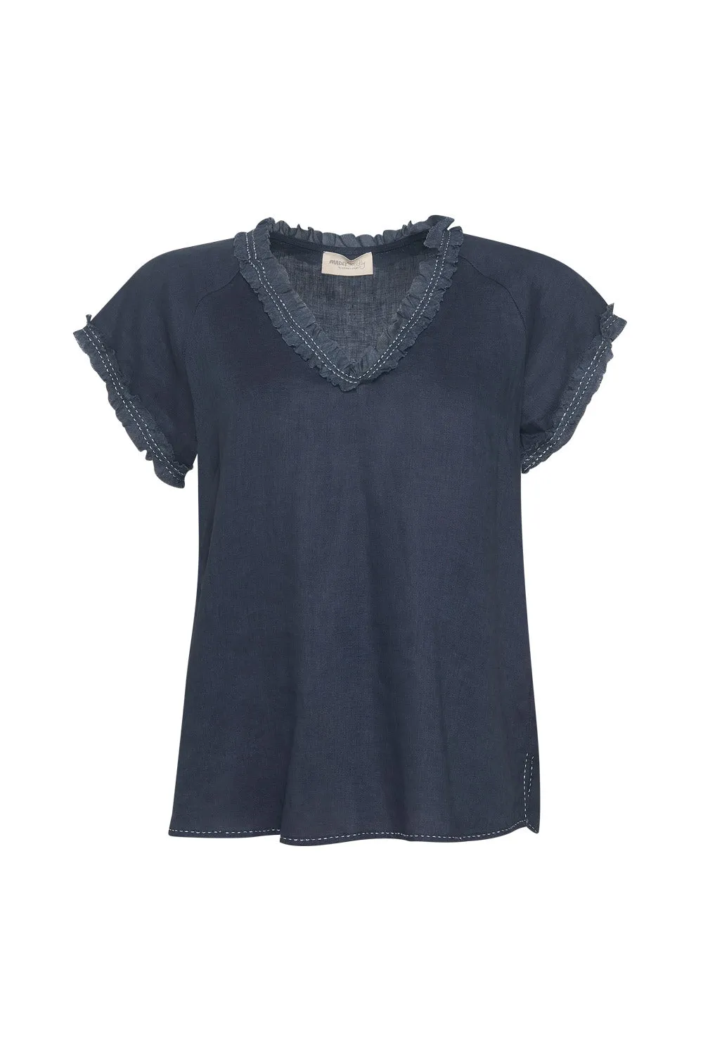 Coast Top in Washed Navy