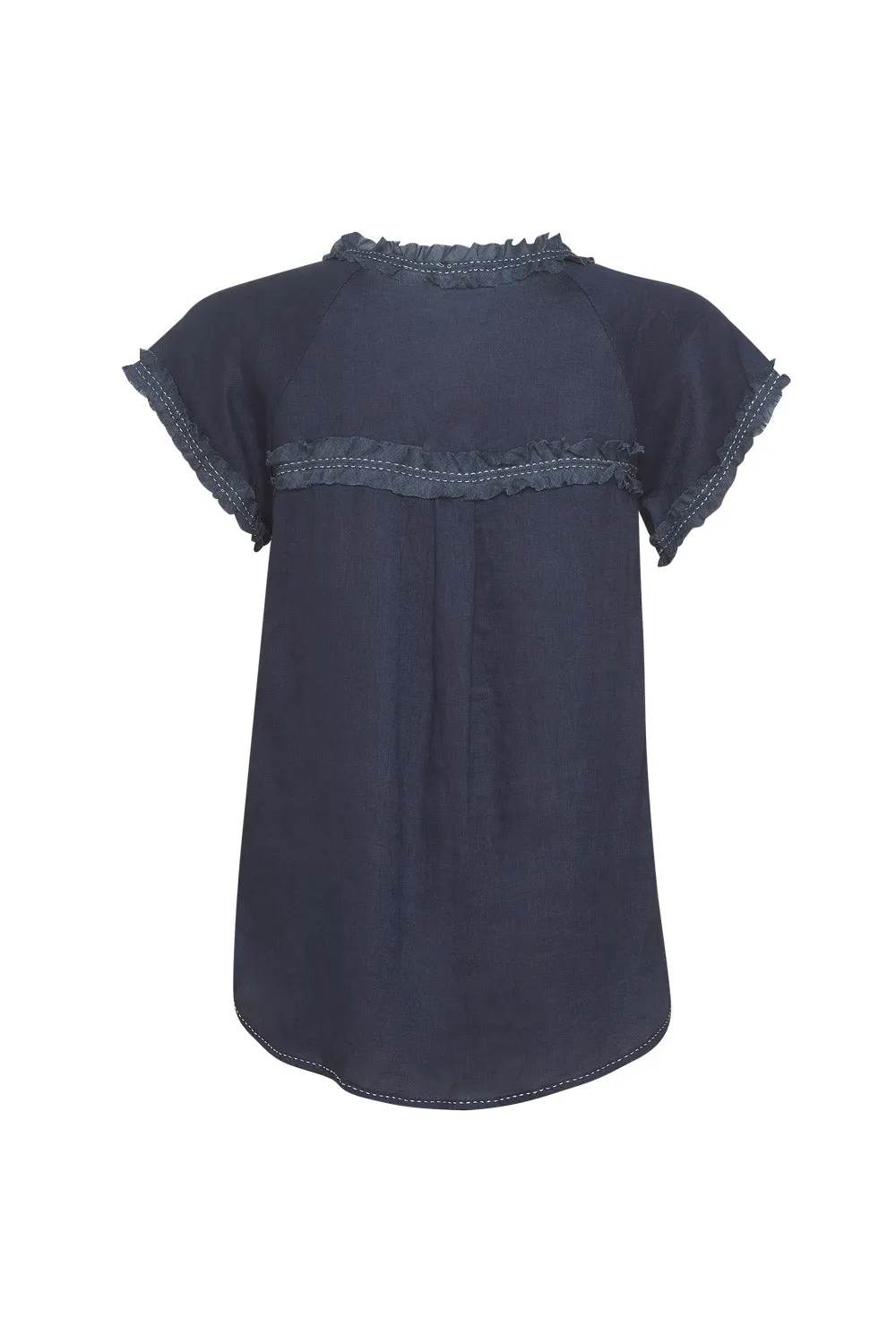 Coast Top in Washed Navy