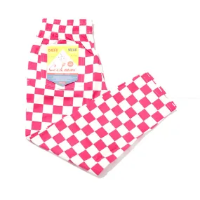 Cookman Chef Pants - Checker : Pink