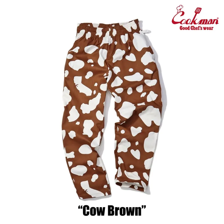 Cookman Chef Pants - Cow : Brown