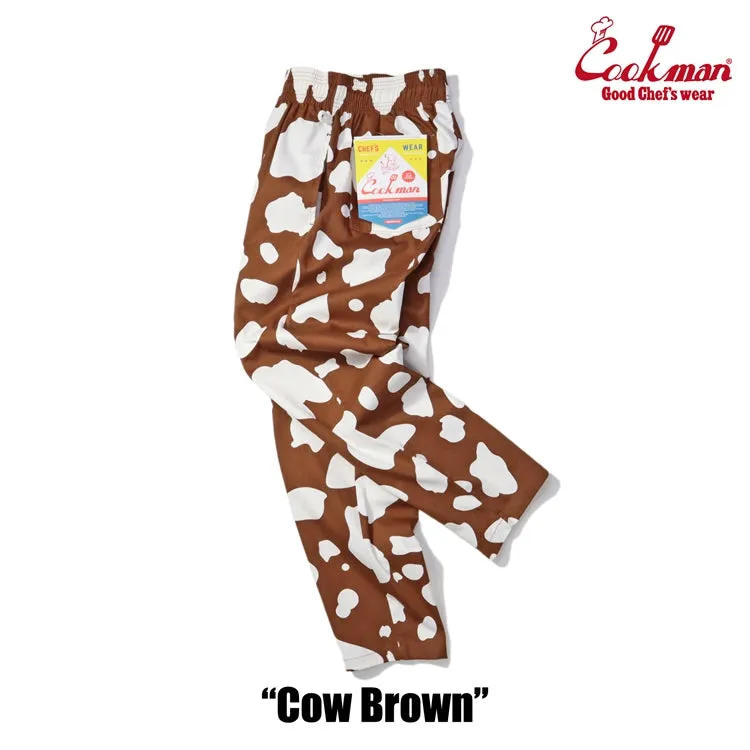 Cookman Chef Pants - Cow : Brown