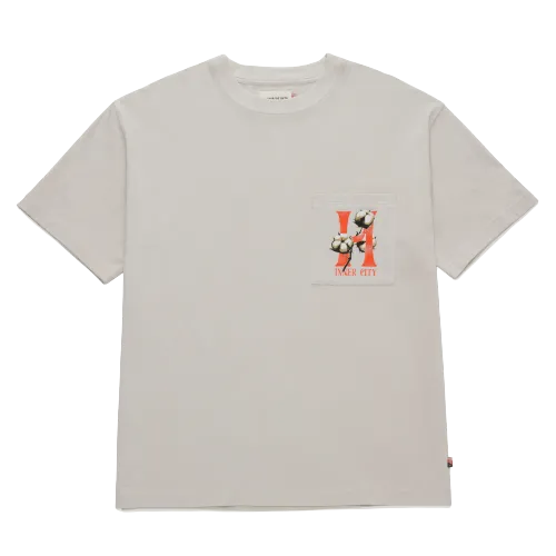 COTTON H SS TEE HTG230190-SAND