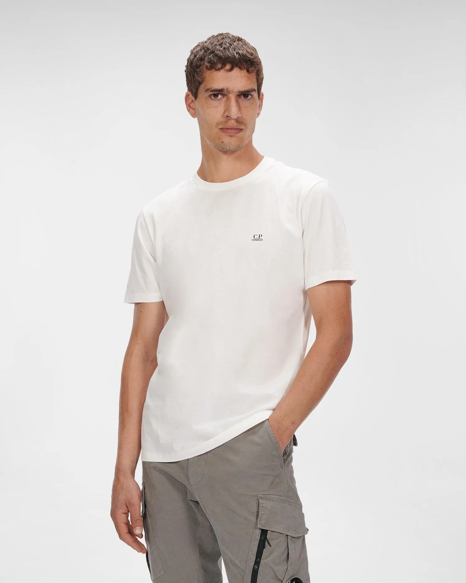 CP Company Small Logo T-Shirt White