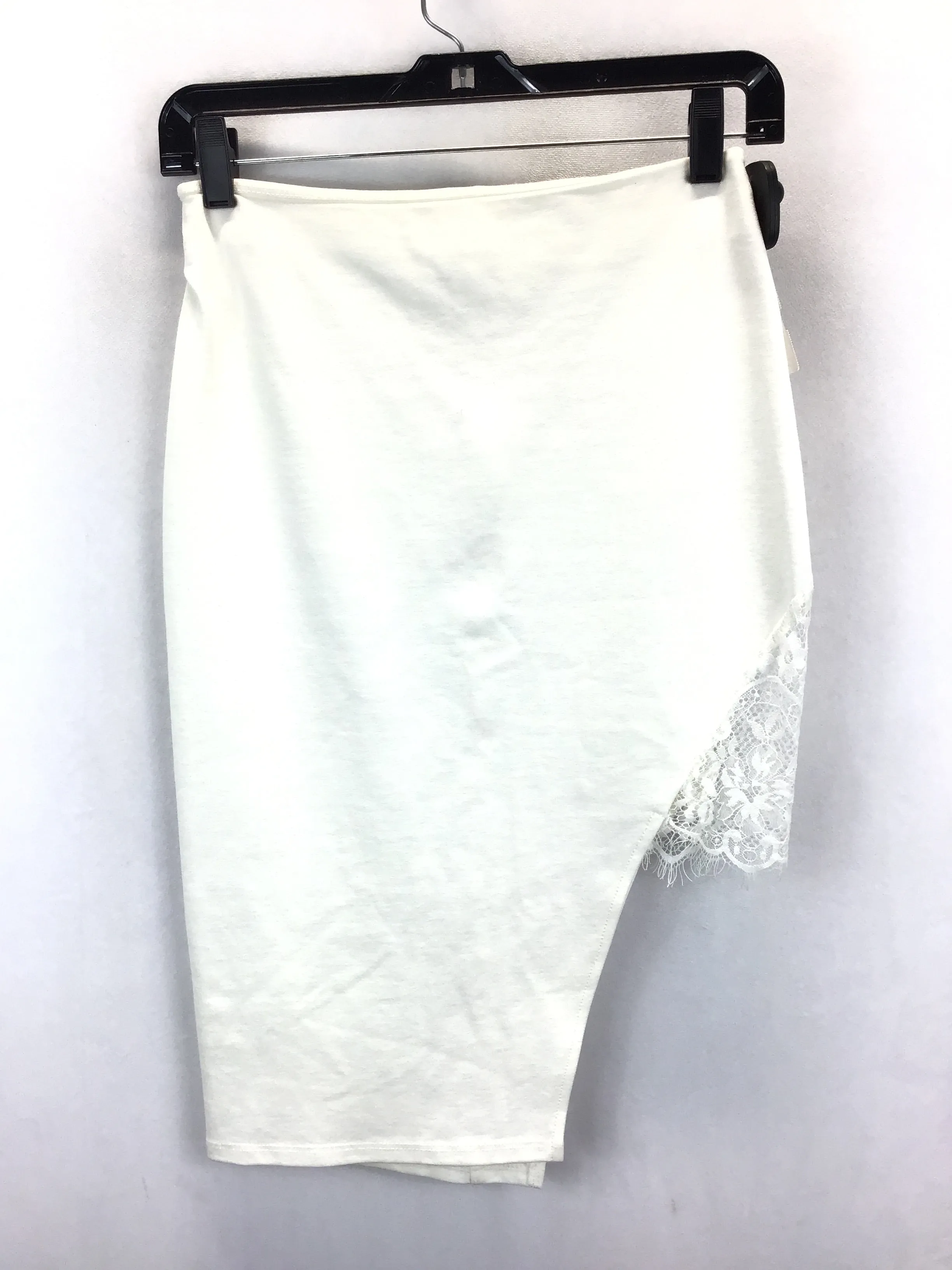 Cream Skirt Midi Clothes Mentor, Size M