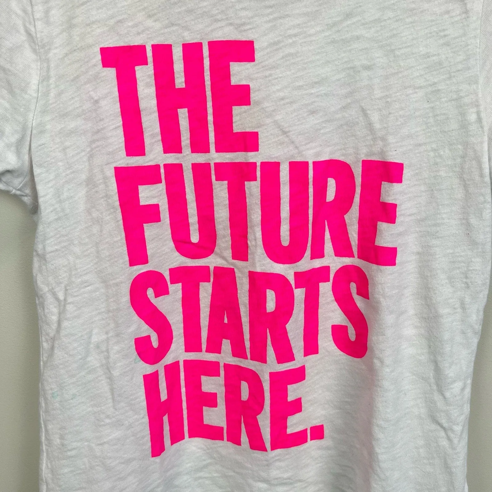 Crewcuts Girls The Future Starts Here Short Sleeve T-Shirt 10