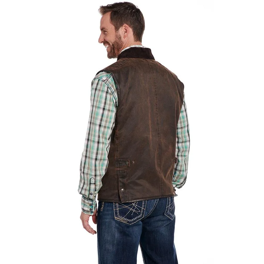 Cripple Creek Men's Enzyme Washed Concealed Carry Vest