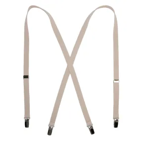 CTM® Elastic .75 Inch Wide Undergarment Clip-End Suspenders