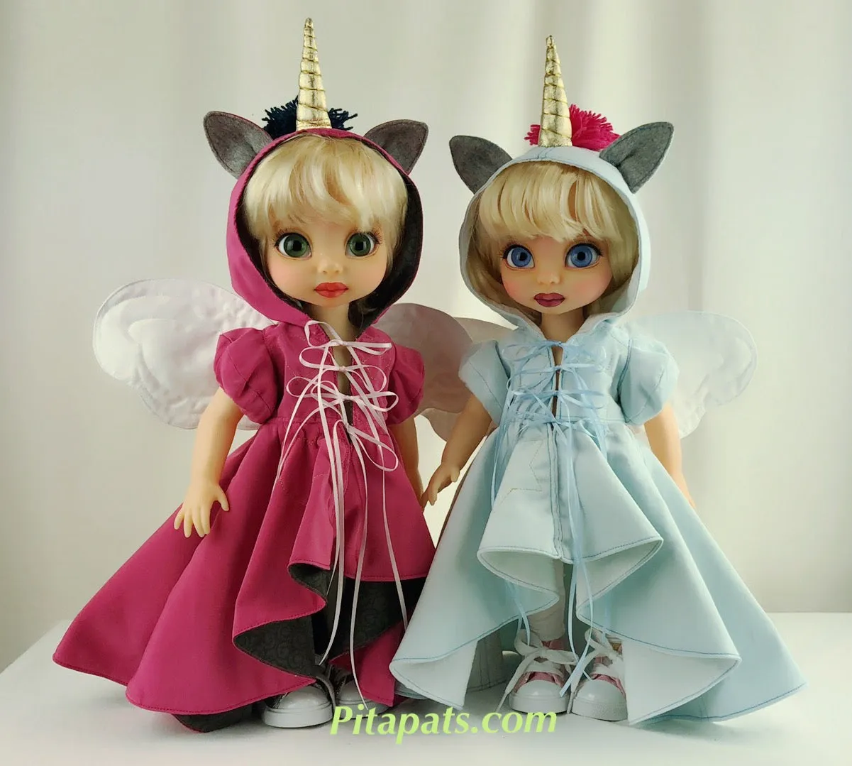 Custom Animator Doll Cinderella - Blue Unicorn fairy