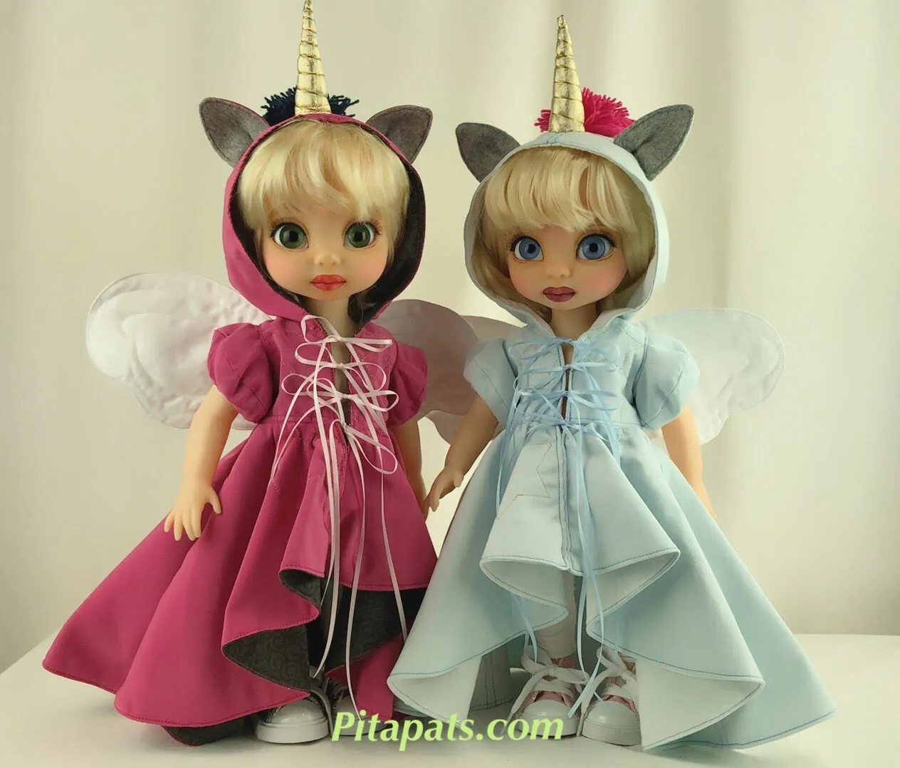 Custom Animator Doll Cinderella - Blue Unicorn fairy