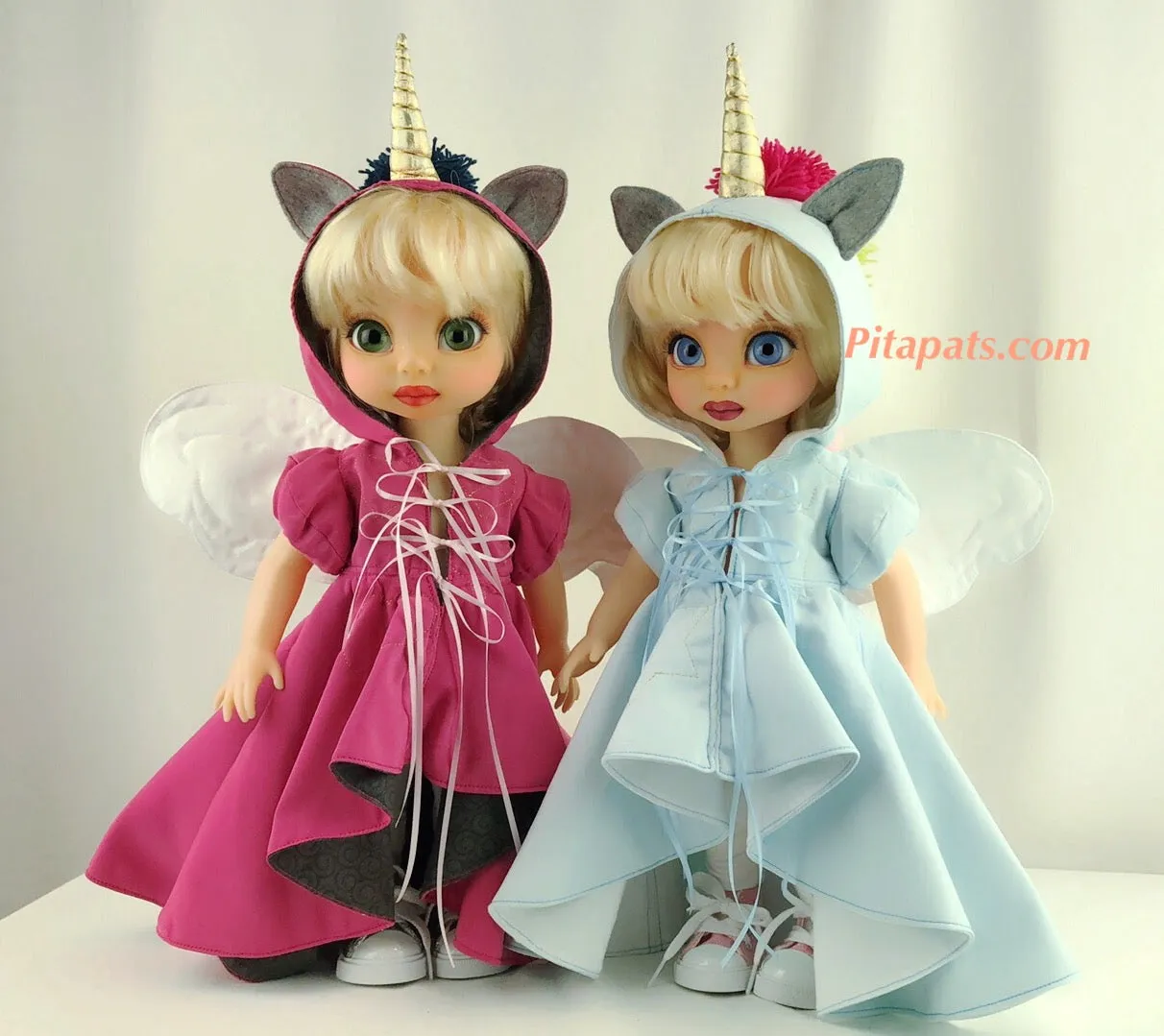 Custom Animator Doll Cinderella - Blue Unicorn fairy