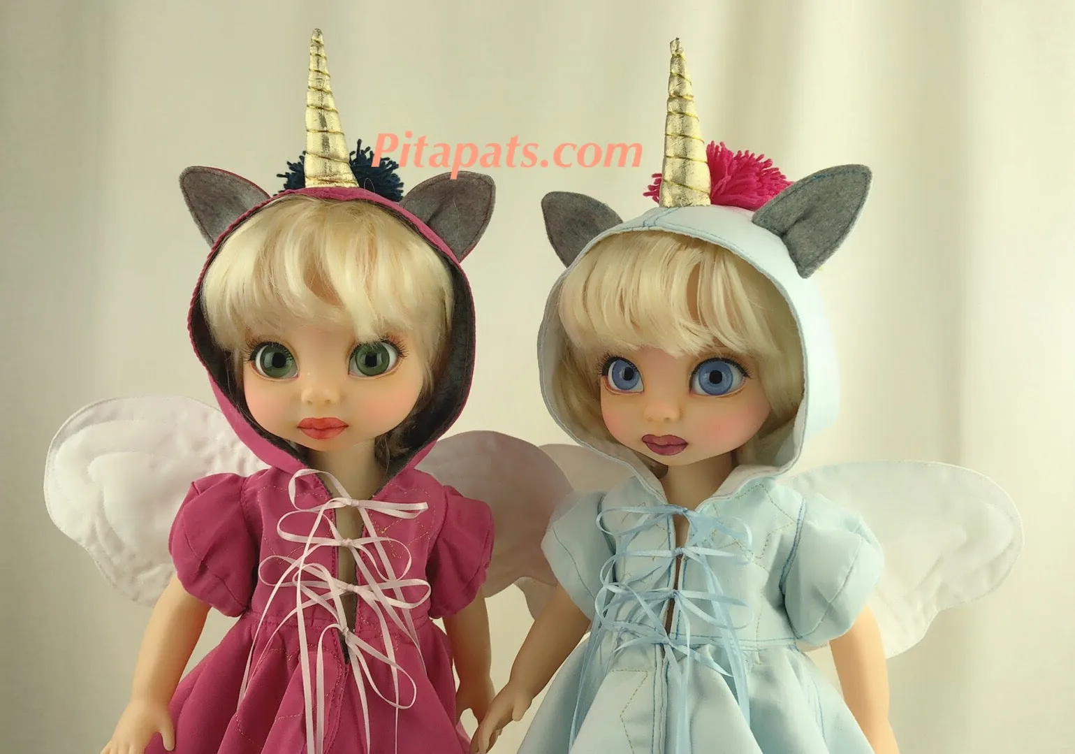 Custom Animator Doll Cinderella - Blue Unicorn fairy