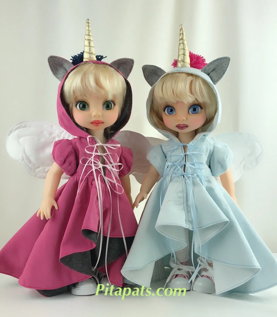 Custom Animator Doll Cinderella - Blue Unicorn fairy