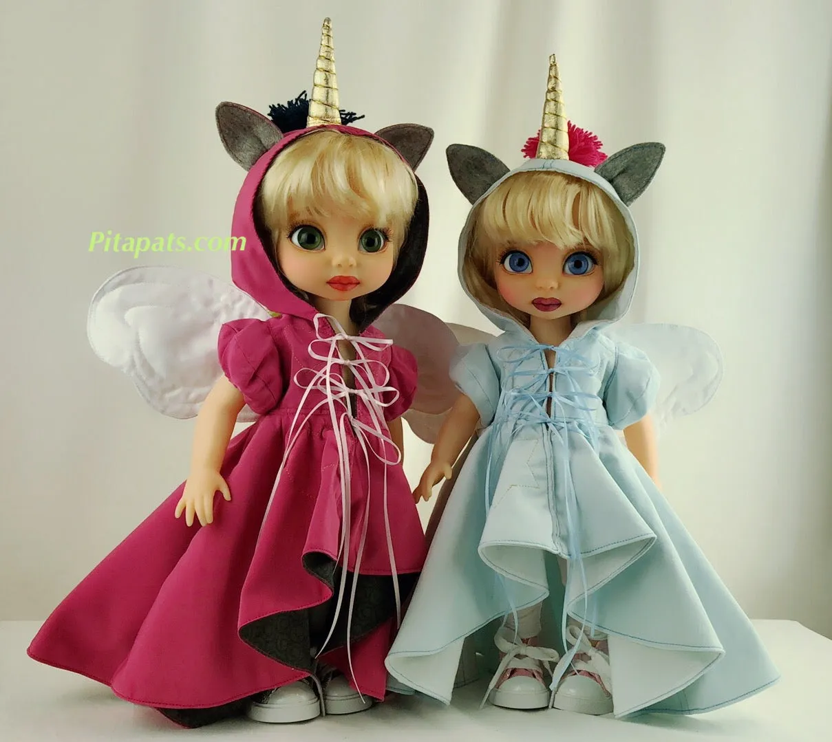 Custom Animator Doll Cinderella - Blue Unicorn fairy