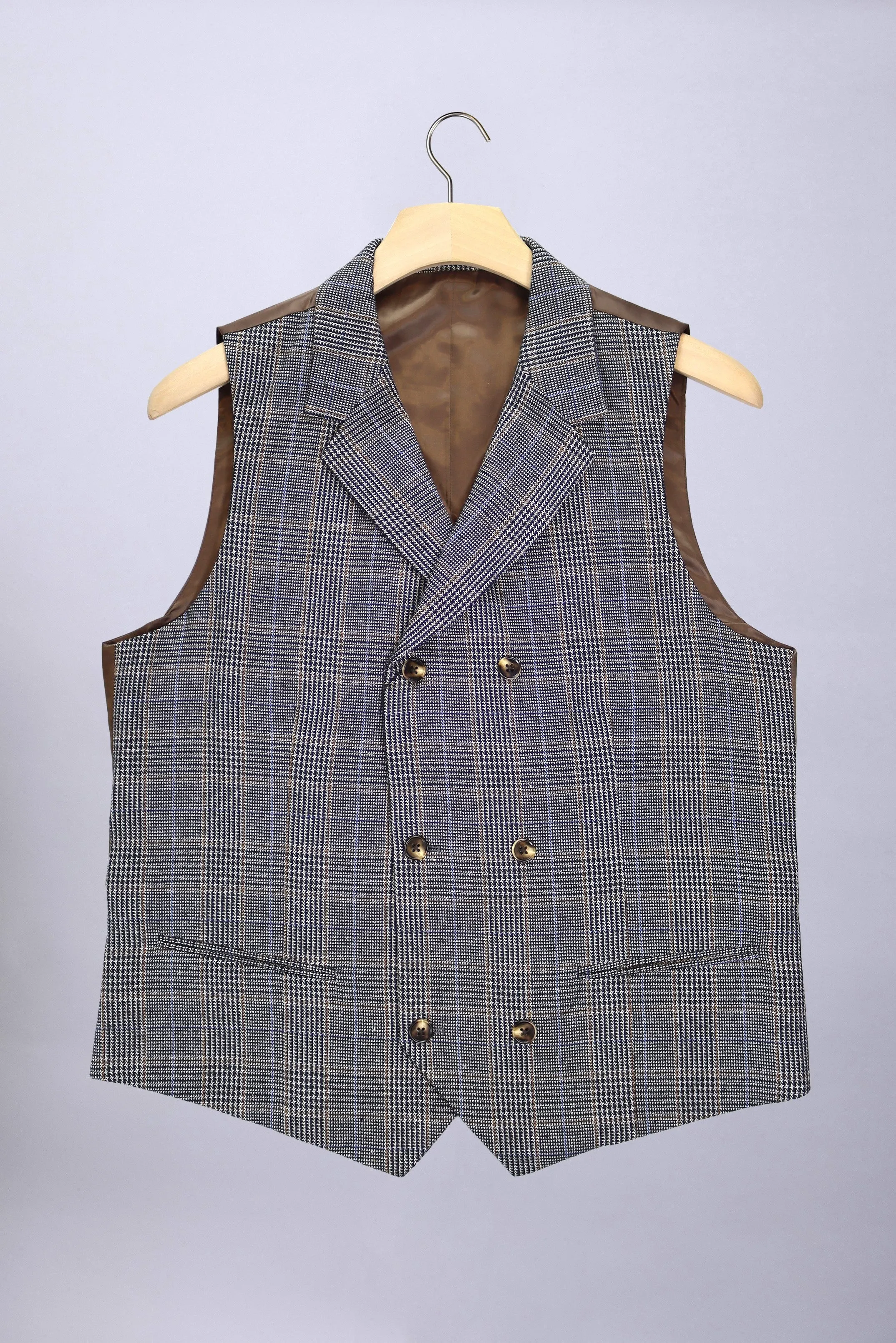 Cutler & Co - Jacob Vest - Salt & Pepper