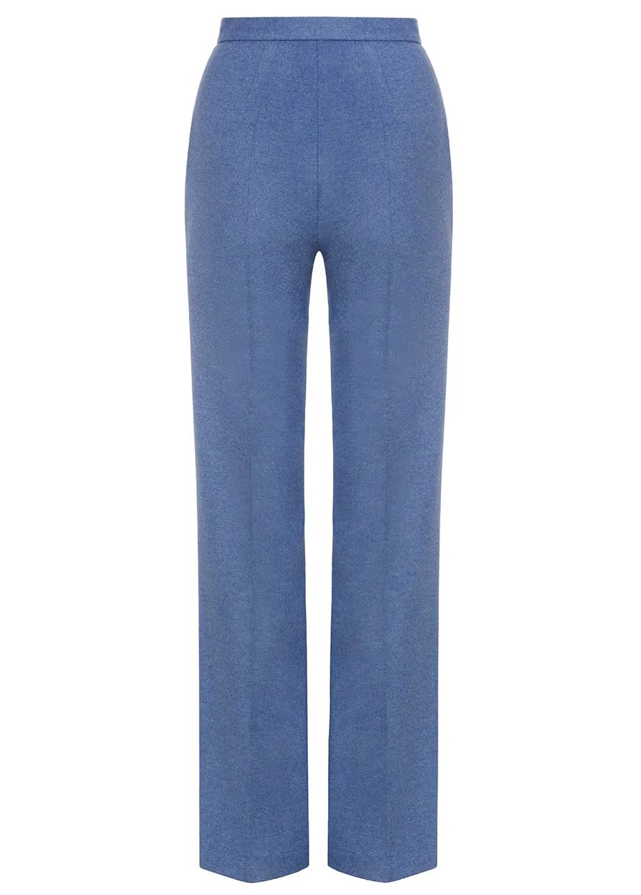 DAISY WOOL STRAIGHT PANTS