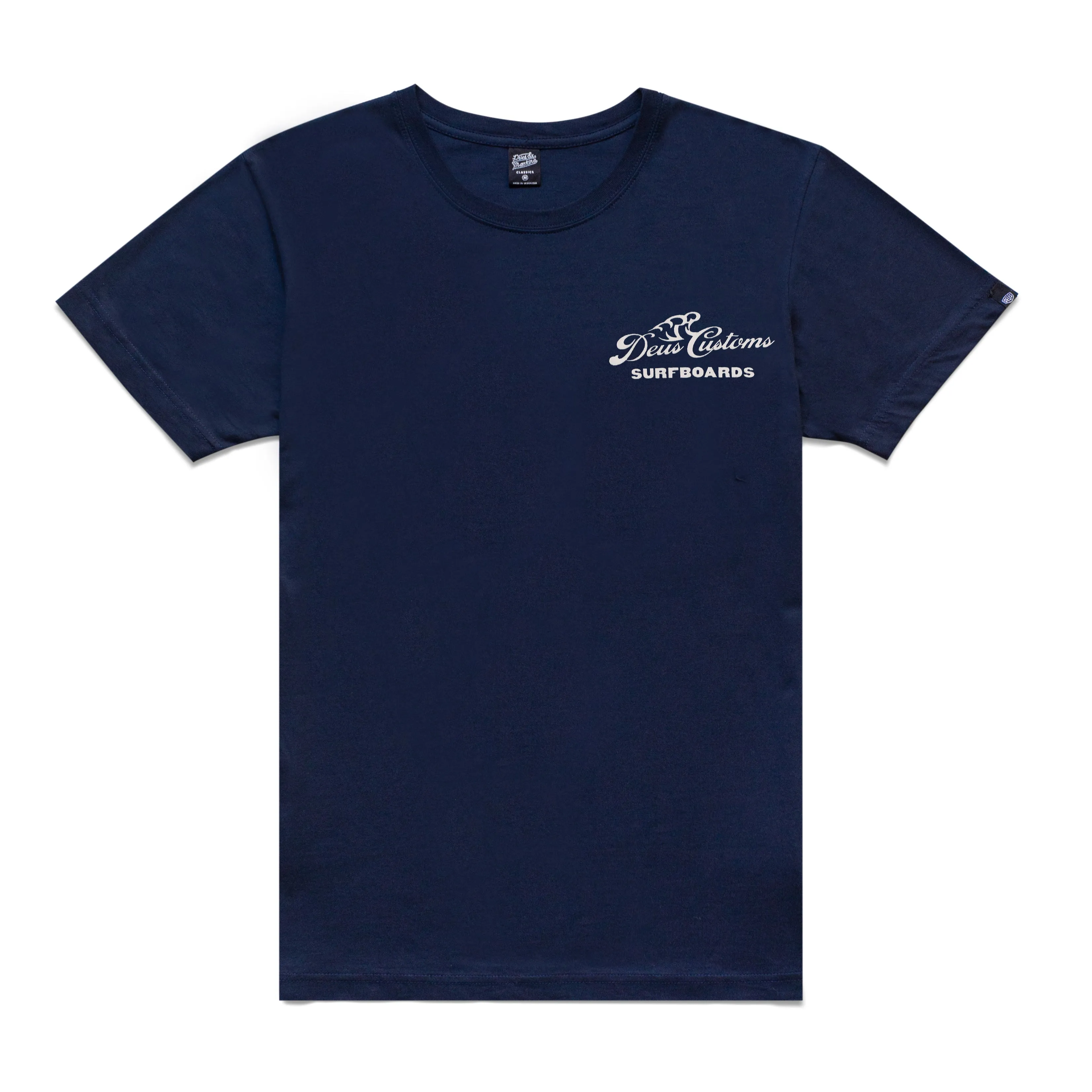 DEUS SURFBOARD CANGGU TEE OG - NAVY