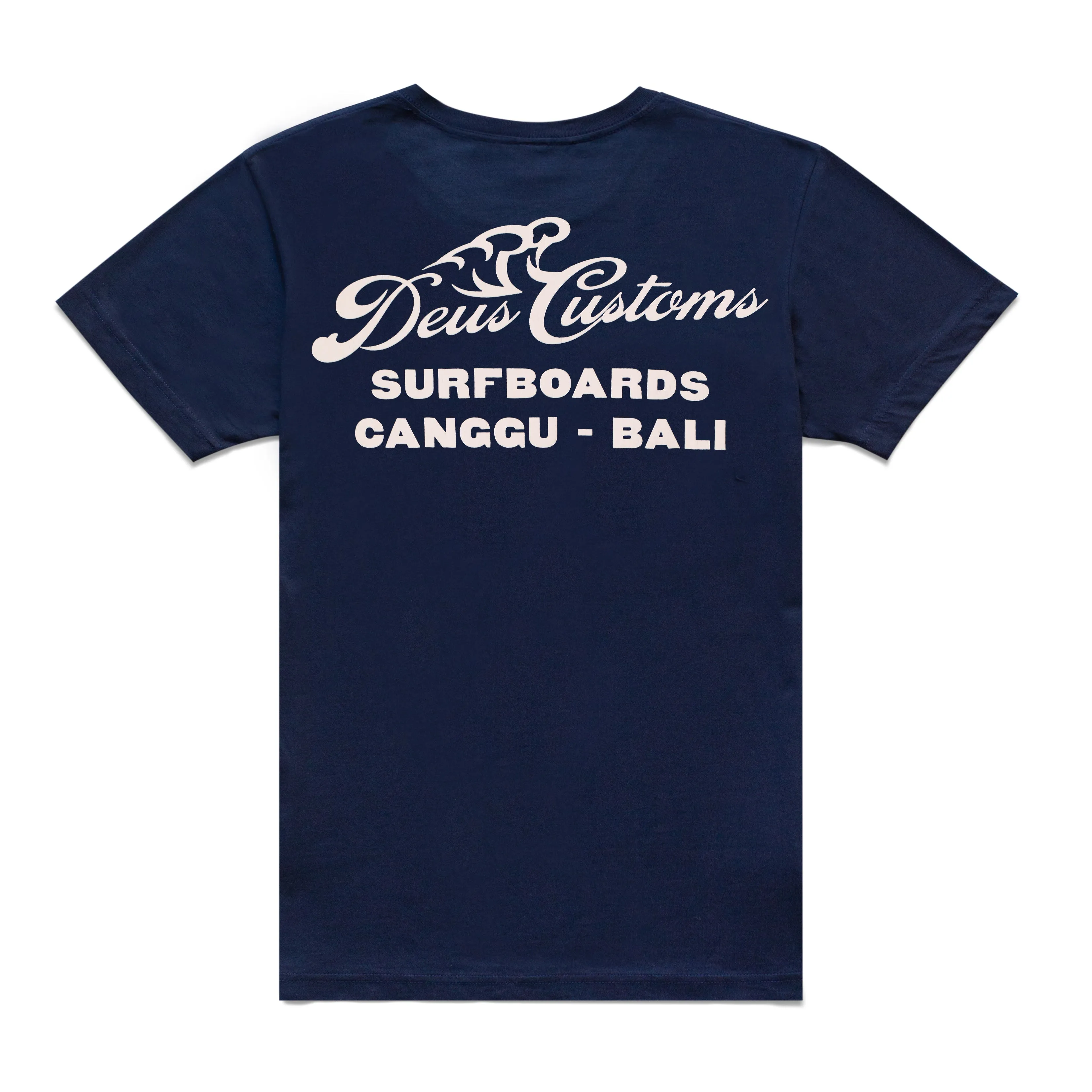 DEUS SURFBOARD CANGGU TEE OG - NAVY