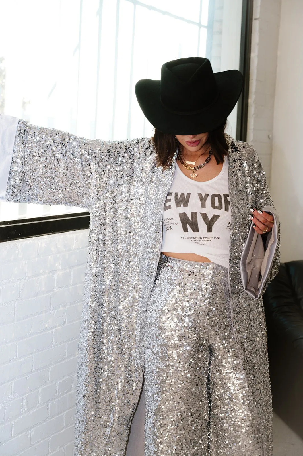 Disco Fever Sequin Trousers