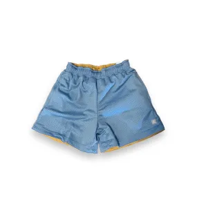 DLAB Men's Mesh Reversible Shorts (SKY BLUE/CREAM)