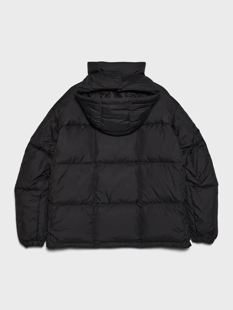 Dyngja Down Jacket in Obsidian