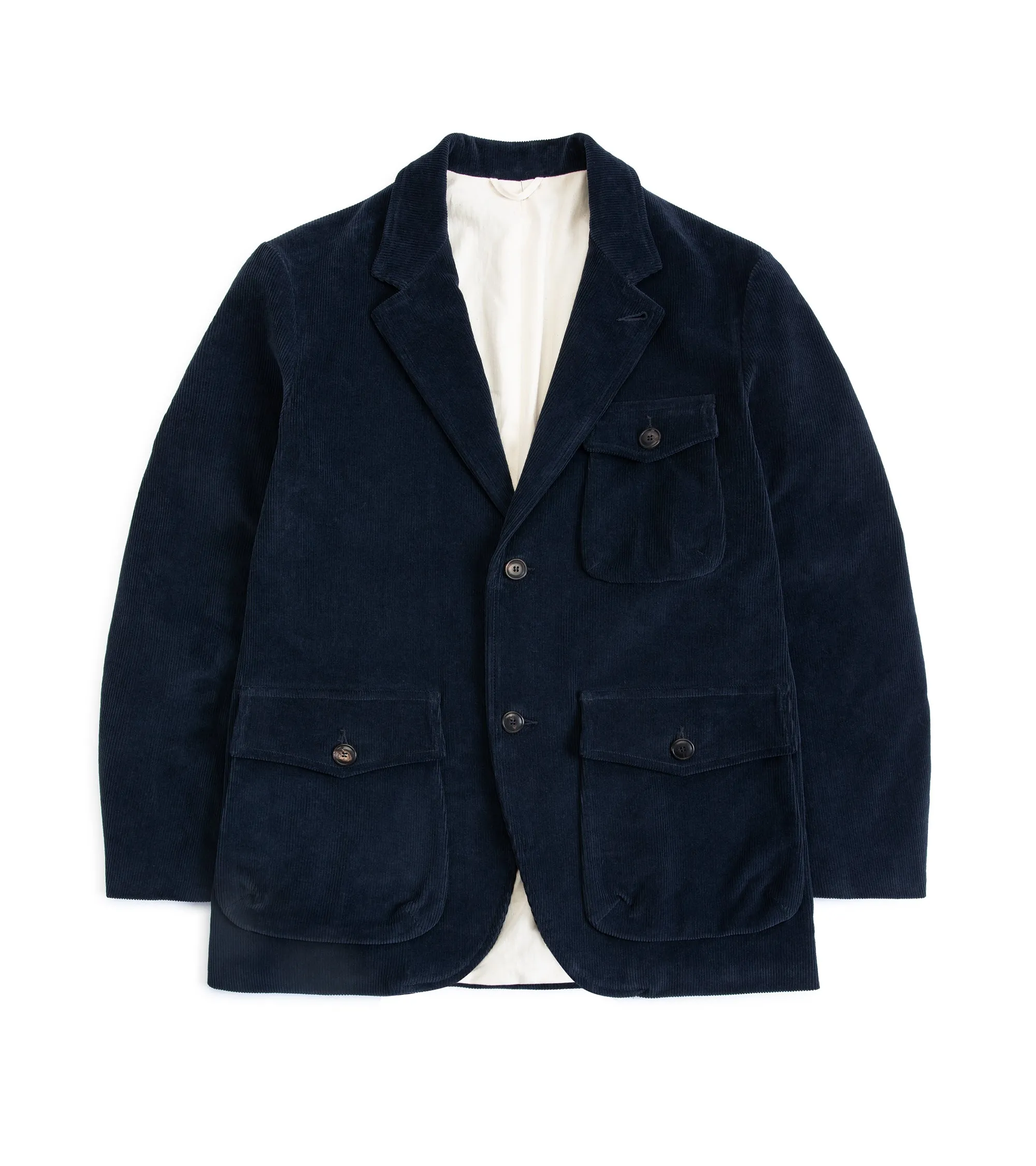 East Harbour Surplus Chester Washed Corduroy Jacket: Navy