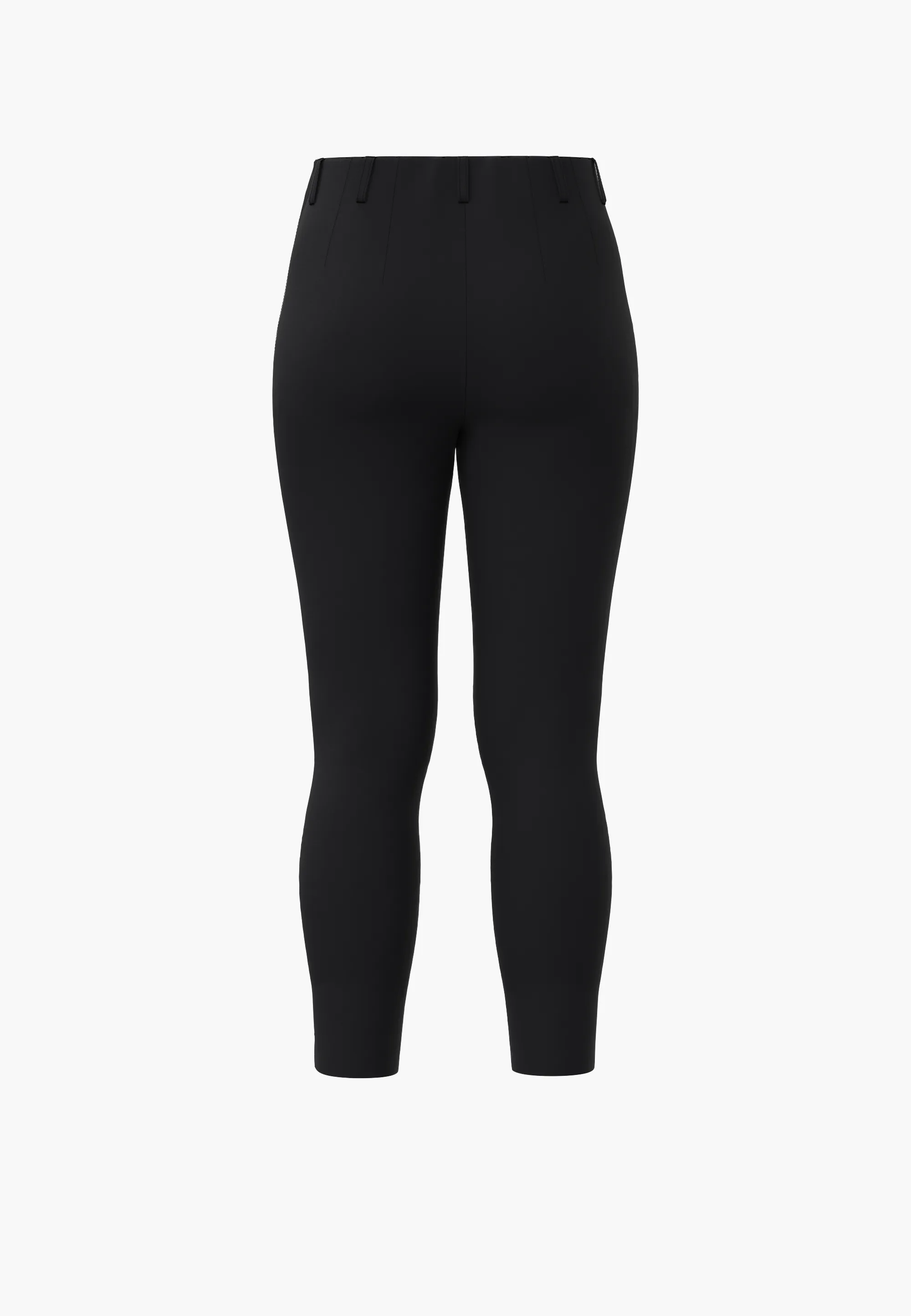 Elizabeth Slim Crop - Black