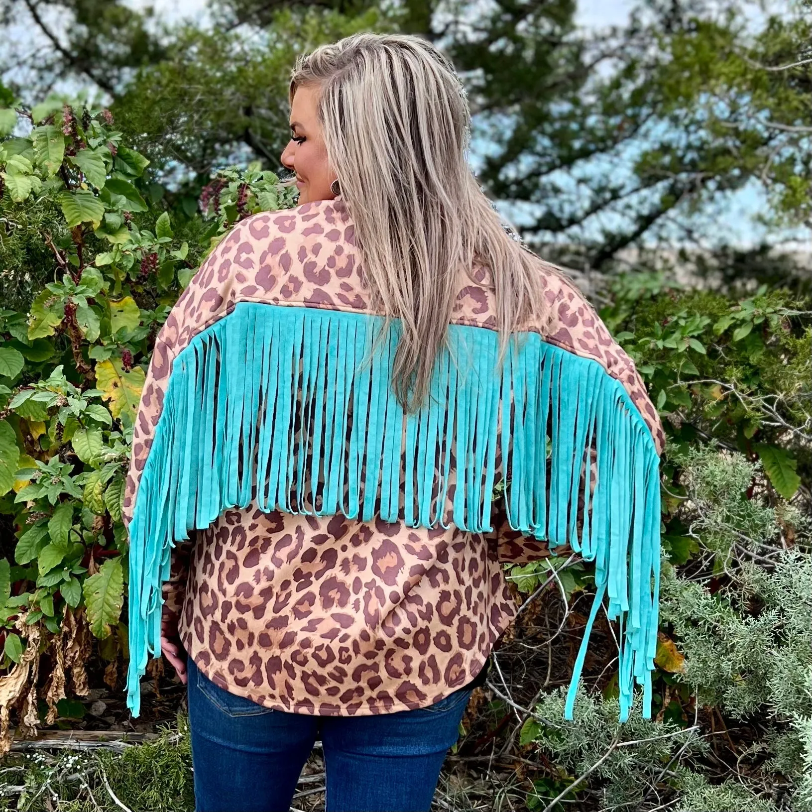 Falling Fringe Jacket*