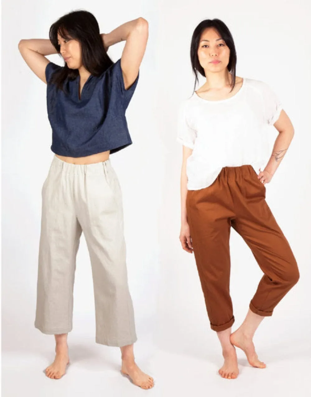 Free-Range Slacks Sewing Pattern, Sew House Seven