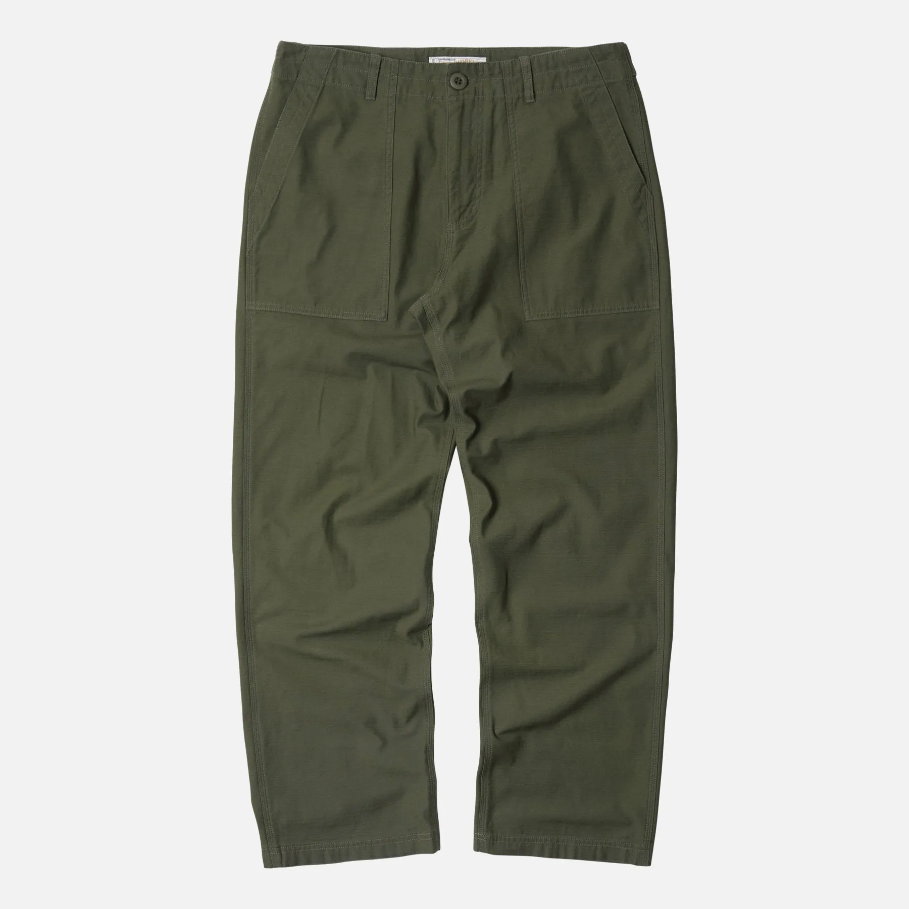 FrizmWorks Back Satin Fatigue Pants - Olive