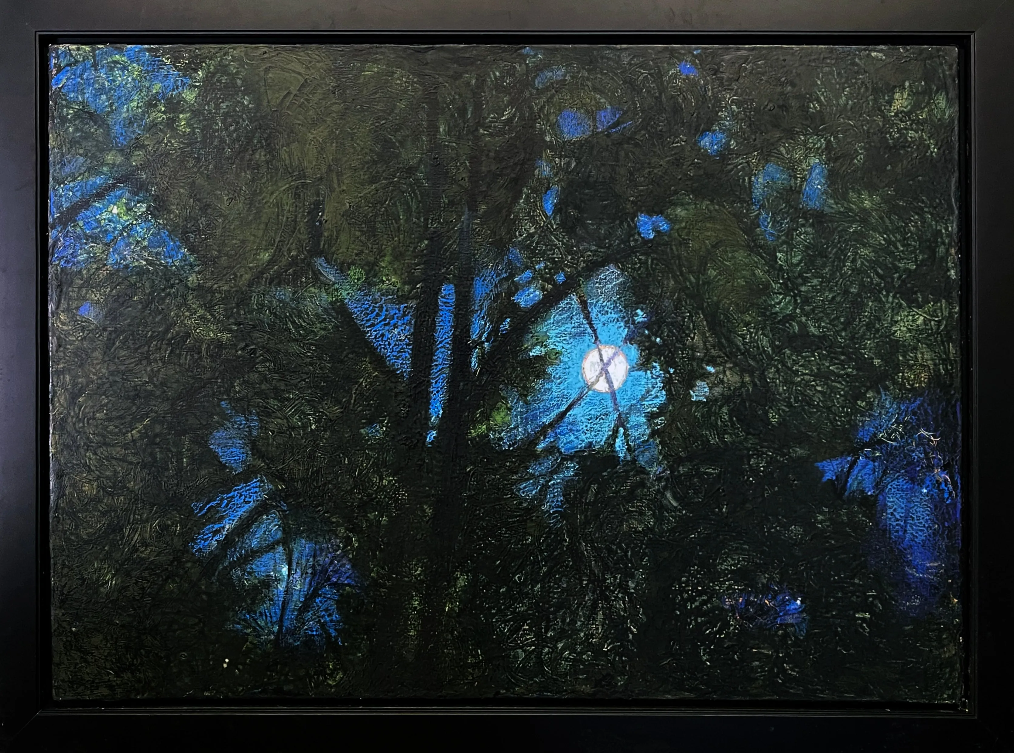 Full Moon - Dark Leaf Canopy, 2012