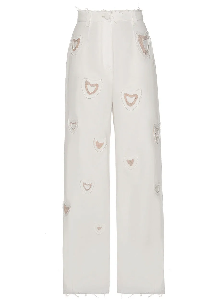 GLITTER HEARTS PANTS