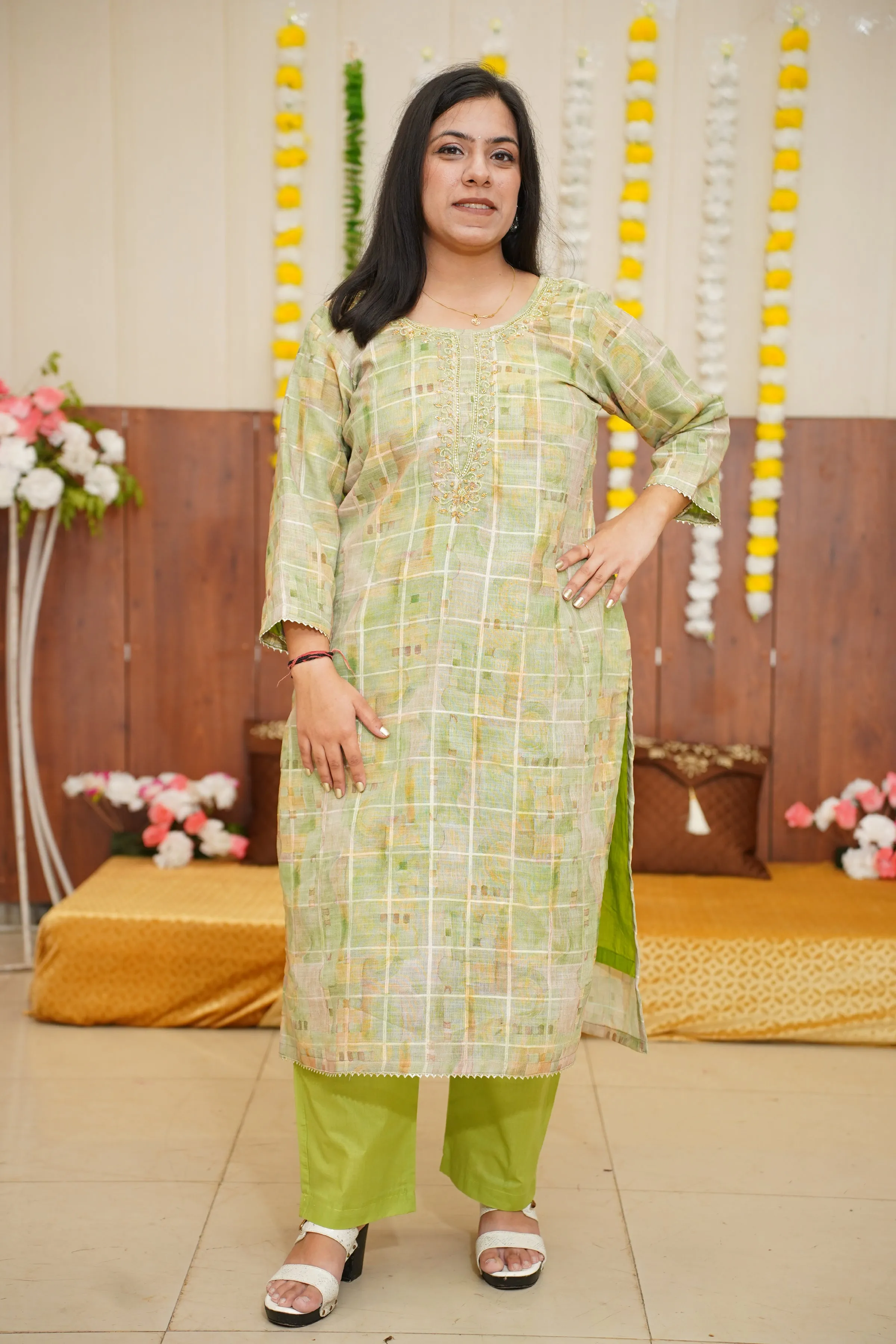 Green Dusty Sitara Suit Set