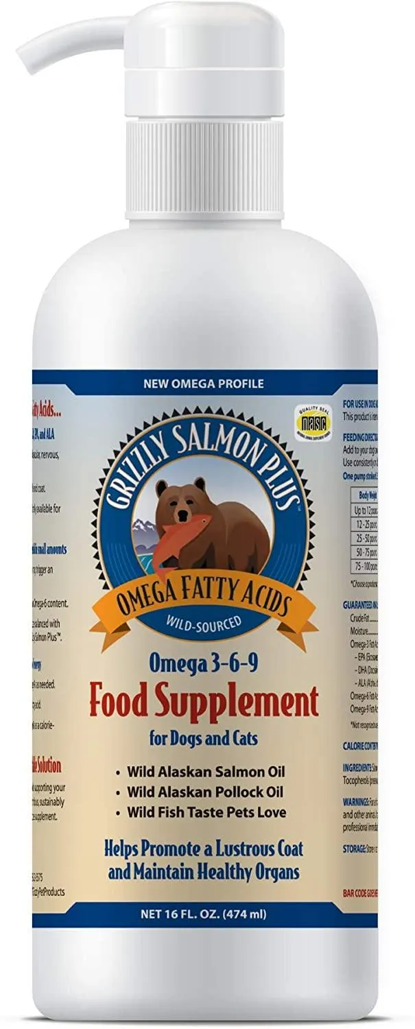 Grizzly Salmon Oil - Dogs