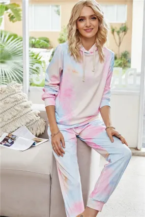 HANG AROUND TIE DYE LOUNGE SET