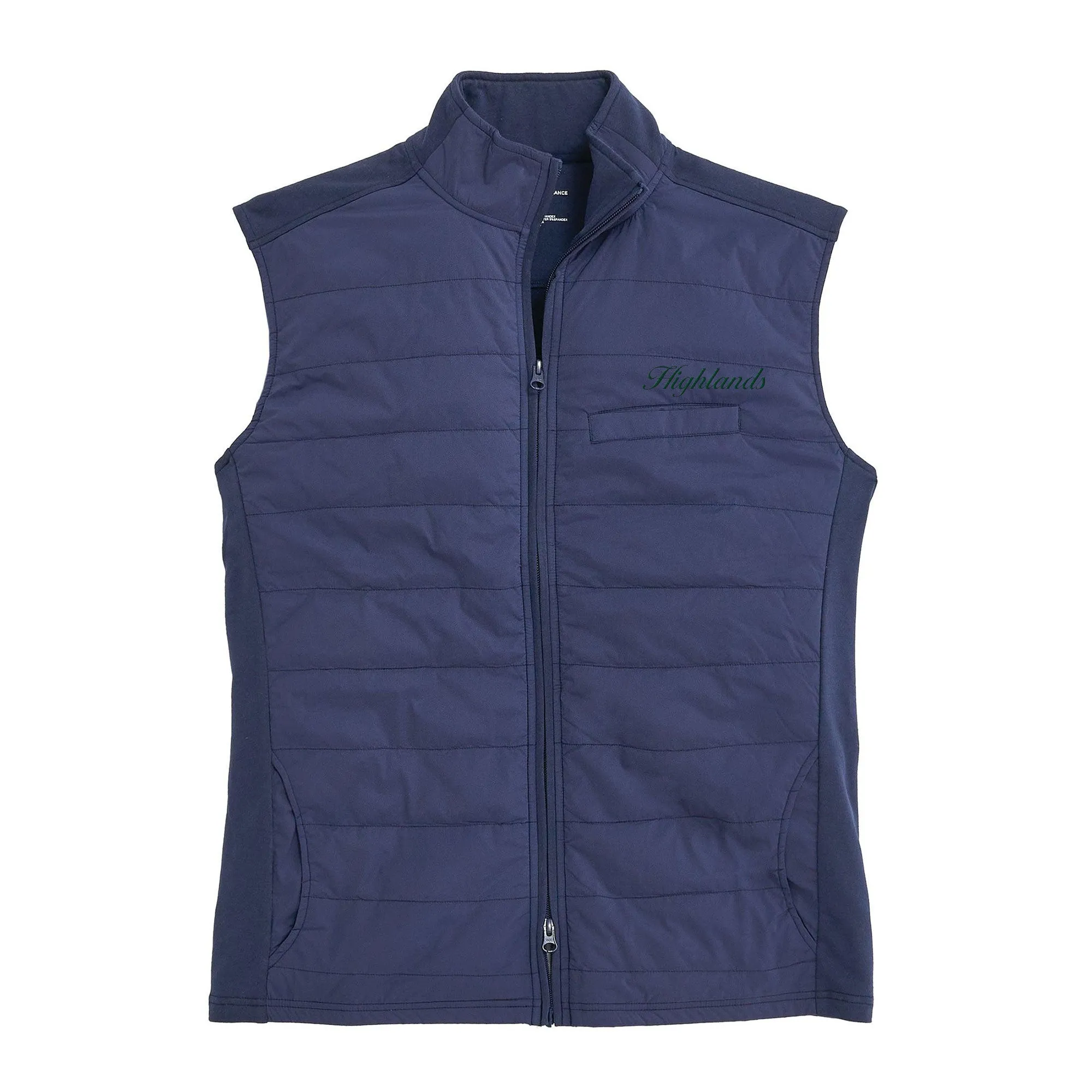 Highlands Town Script Arven Vest - Classic Navy