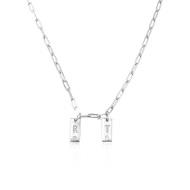 Ini Mini Dogtag Necklace - 925 Sterling Silver