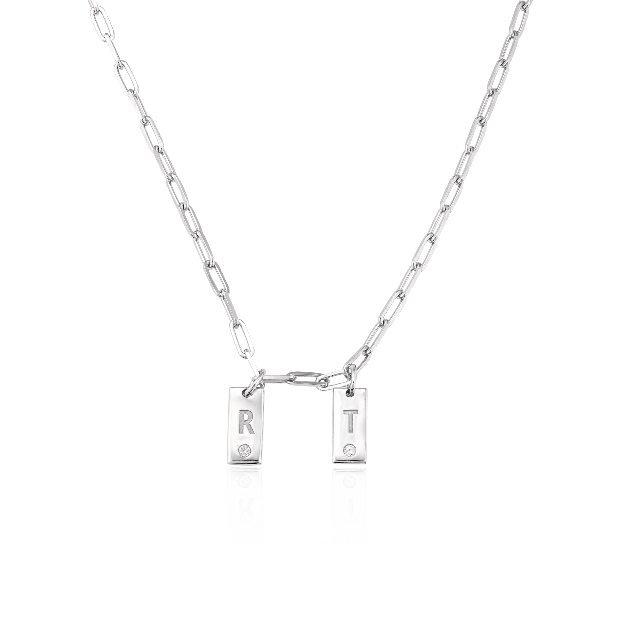 Ini Mini Dogtag Necklace - 925 Sterling Silver