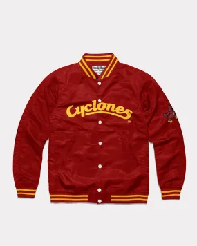 Iowa State Cyclones Script Cardinal Varsity Jacket