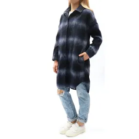 Jordyn PLAID WOVEN COAT