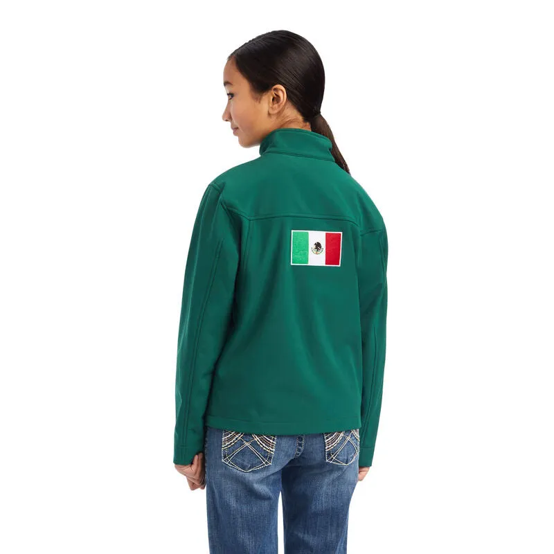 Kids Ariat Team Softshell Mexico Jacket - 10039202