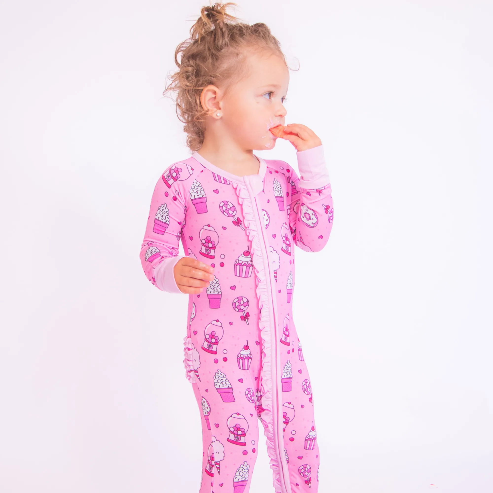 Kiki Lulu x Rydel SWEETIE Convertible Footies with Ruffle