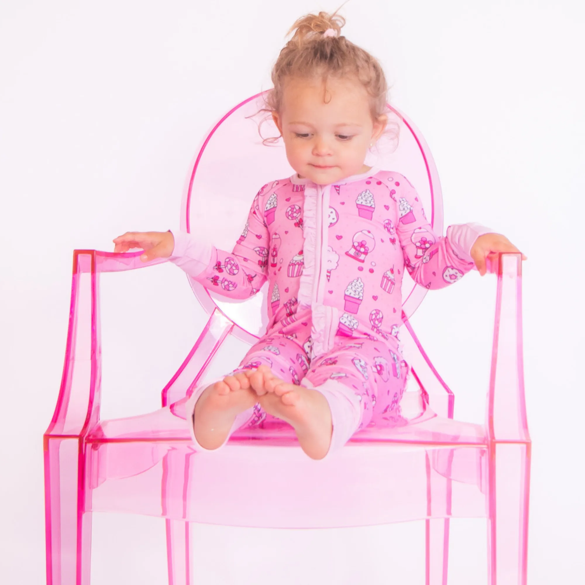 Kiki Lulu x Rydel SWEETIE Convertible Footies with Ruffle