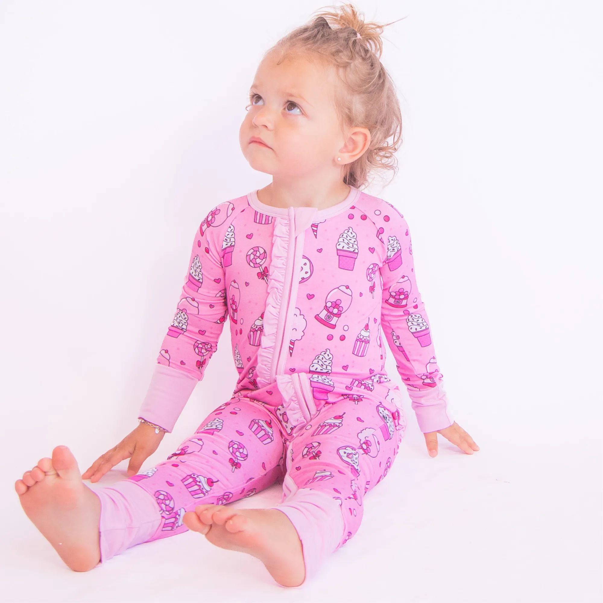 Kiki Lulu x Rydel SWEETIE Convertible Footies with Ruffle