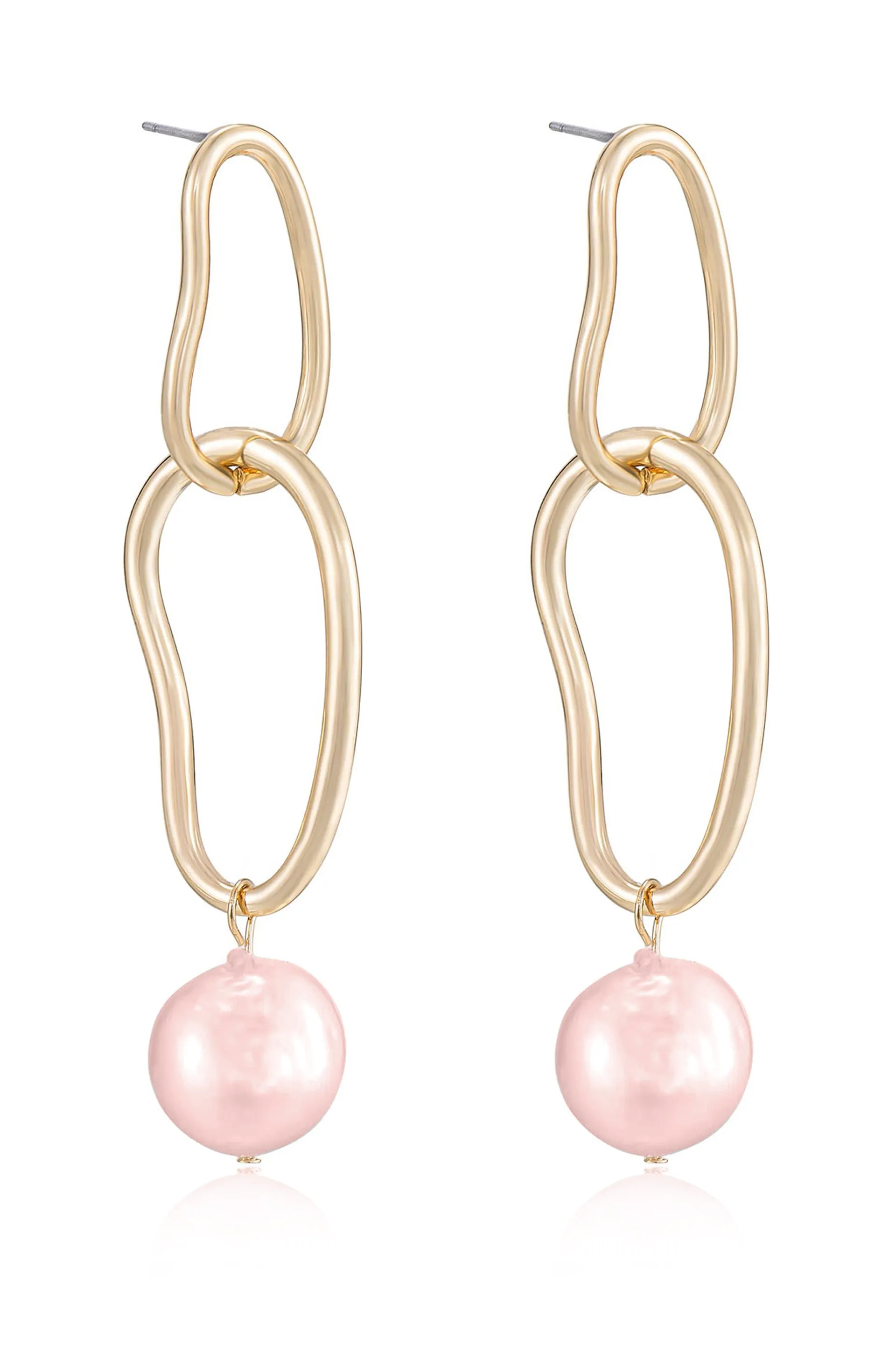 Mara Dangle Pearl Earrings