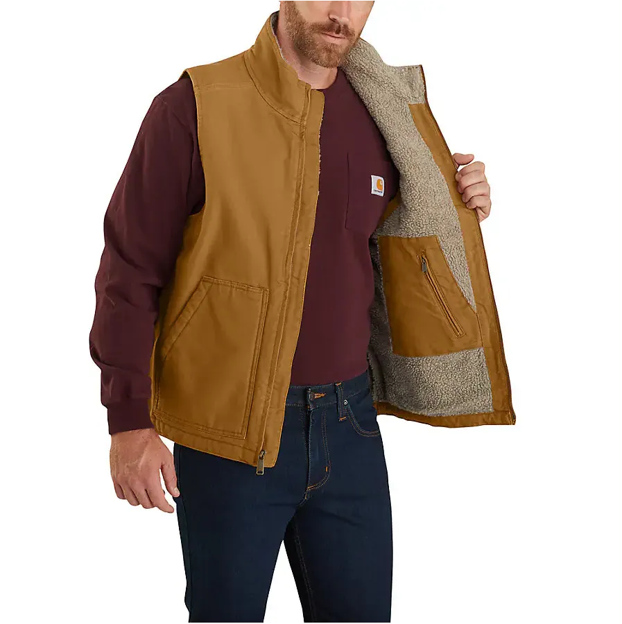 MEN'S SHERPA LINED VEST