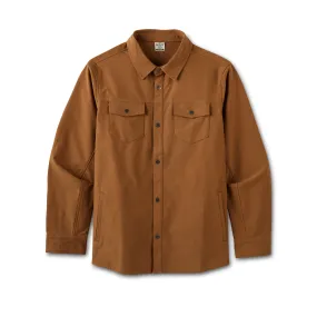 Men's Stretch Duck Twill Shirt Jacket