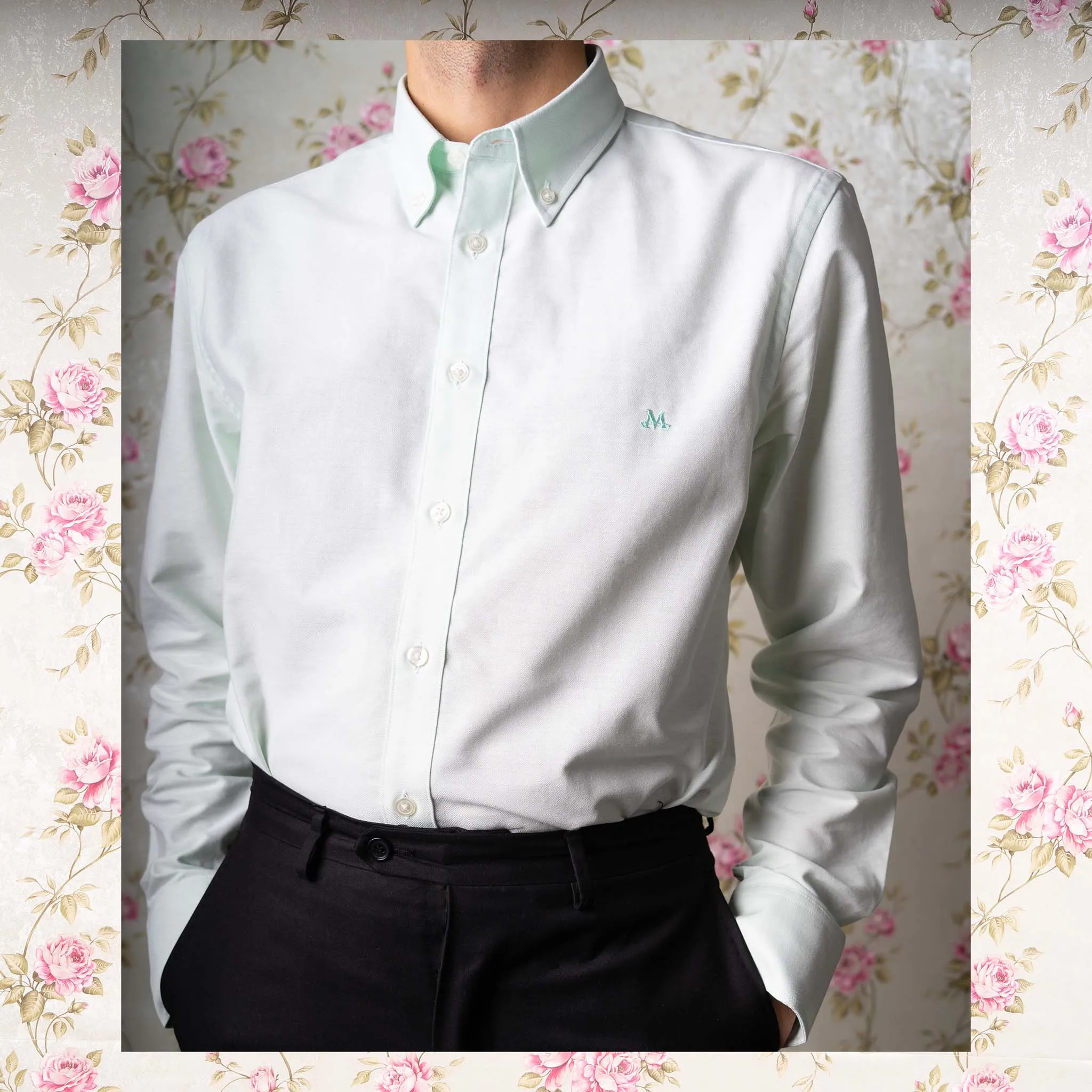 Mint Green Oxford