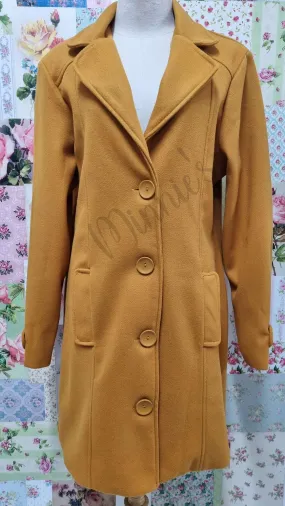 Mustard Melton Jacket BU0445