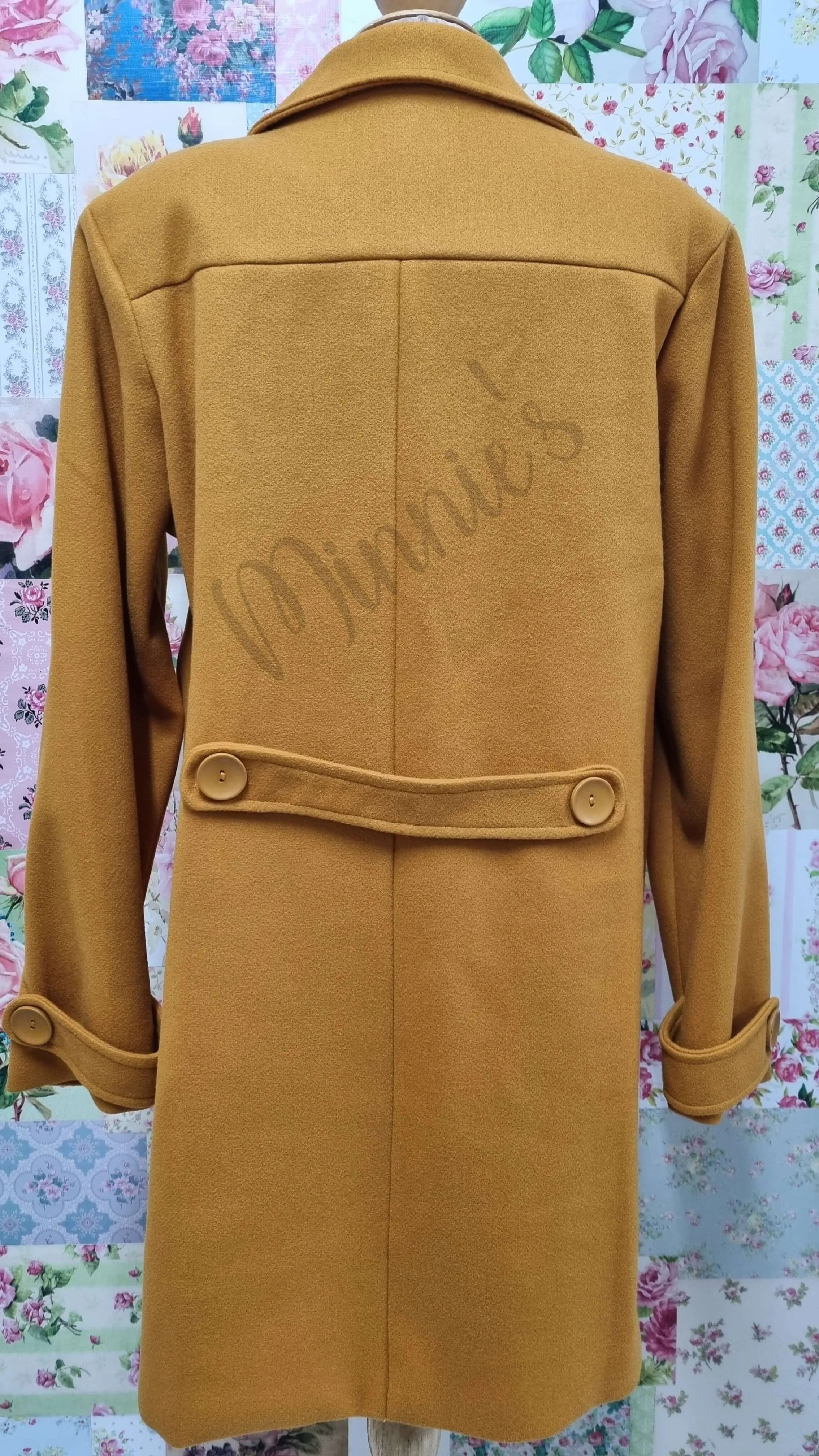 Mustard Melton Jacket BU0445